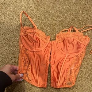 edikted orange corset size small